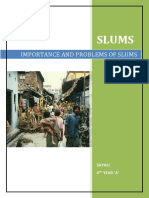 Slums: Importance and Problems of Slums