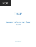 Jaspersoft Studio User Guide 7