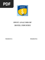 Download Swot Analysis for Hotel Industry India by Upasna Tyagi SN38493306 doc pdf