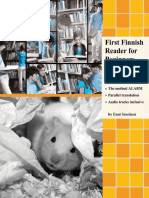 First Finnish Reader For Beginners Volume2 Bilingual For Speakers of English With Embedded Audio Tracks