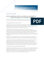 Alvarez y Ferrari 2014 - Enseñar-Gramática-Lectura-Y-Escritura-En-La-Universidad PDF