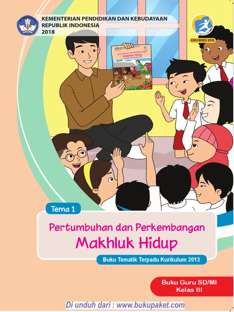 Buku Guru Kelas 3 Tema 1 Revisi 2018