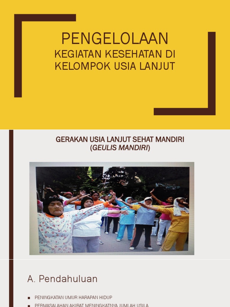 Alur Pelayanan Posyandu Lansia