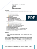 Análisis de Falla Bajo Cargas Variables