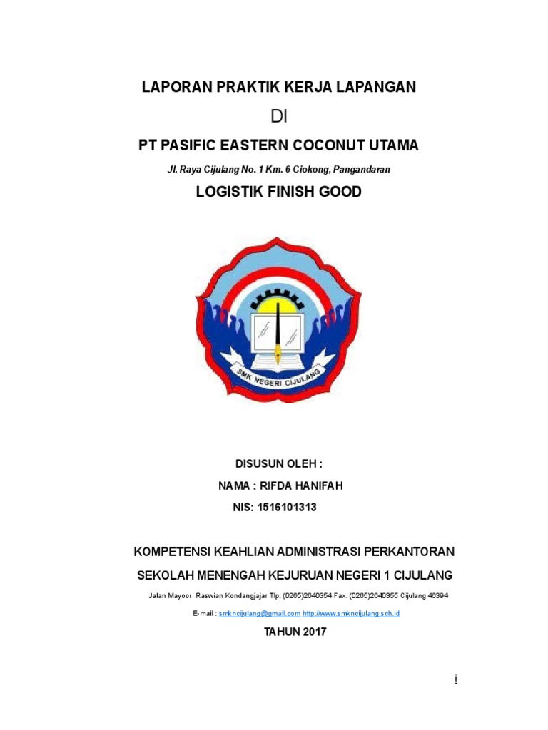 Contoh Laporan