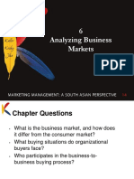 6 Analyzing Business Markets