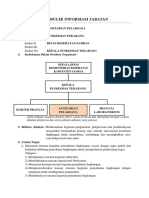 Formulir Informasi Jabatan Sanitarian Pelaksana