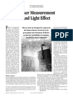 Flicker Measurement and Light Effect