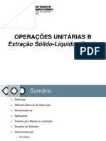 Extração Sólido-Líquido: Fatores e Teoria