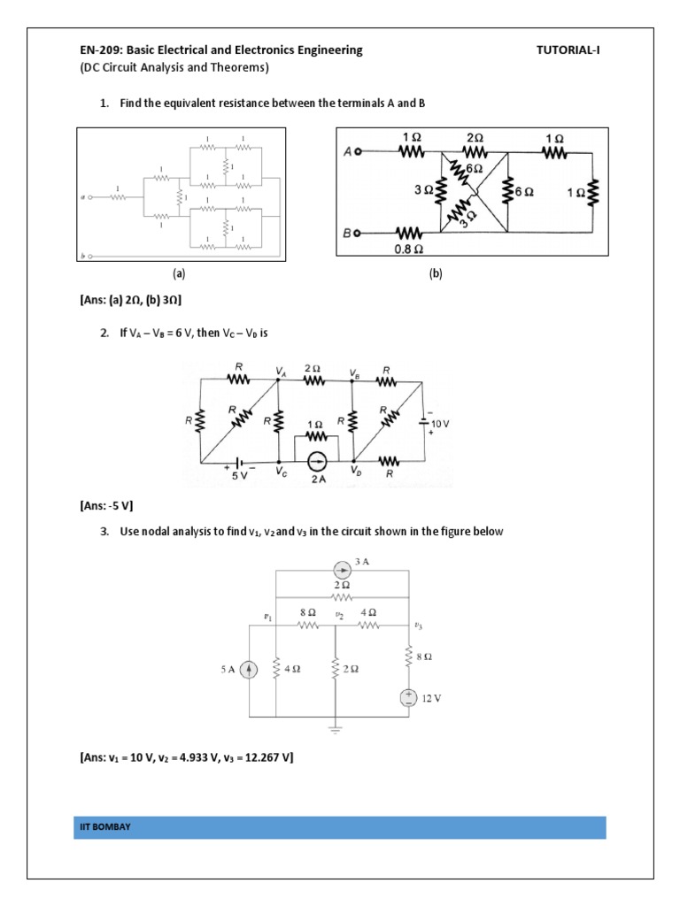 Slide Deck 1-DC Analysis | PDF | Network Analysis (Electrical Circuits ...