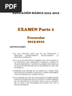 Examen Preescolar PDF