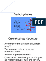 Carbohydrates and Lipids