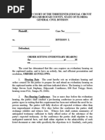 OrdersettingevidentiaryhearingdivL Stephens