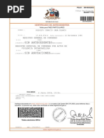 Certificado de Antecedentes 04 Marzo | PDF