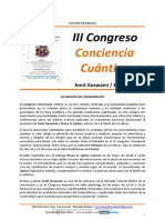 Descargas Dossier Congreso Conciencia Cuantica Es PDF