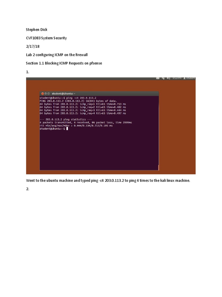Configuring The Pfsense Firewall PDF Firewall Secure