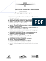 Logros Ciencias Sociales Primaria 2012 2013 PDF