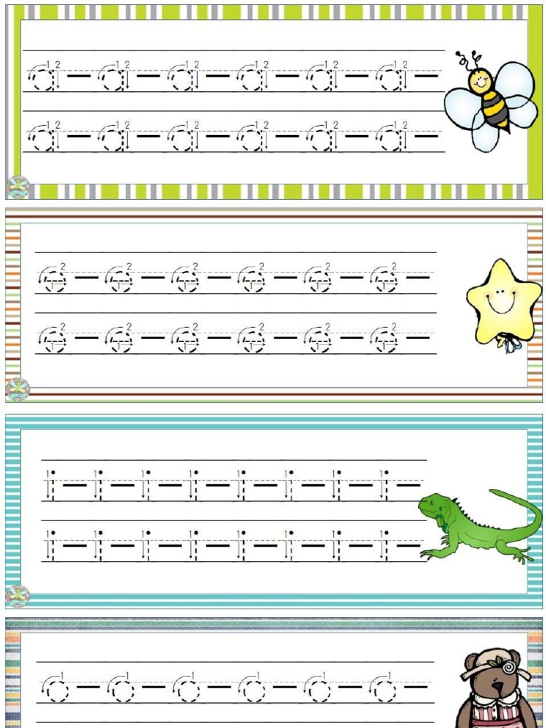 Cuadernillo Trazos de Letras y Nùmeros PDF | PDF