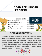 Isolasi Dan Pemurnian Protein