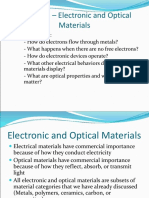 Chapter 8 - Electronic and Optical Materials