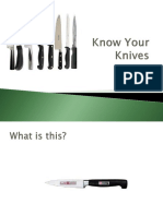 know your knives