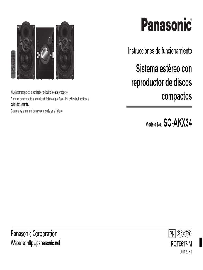 SC Akx34pn Oi | PDF | Mp3 | Disco compacto