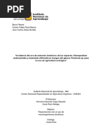 “Incidencia del uso de extractos botánicos de las especies Chenopodium ambrosioides y lavandula officinalis en hongos del género Pochonia sp. para su uso en agricultura ecológica” 