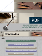 Marco Teórico de Los Agronegocios