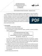 Edital - DOUTORADO - Processo Seletivo 2019