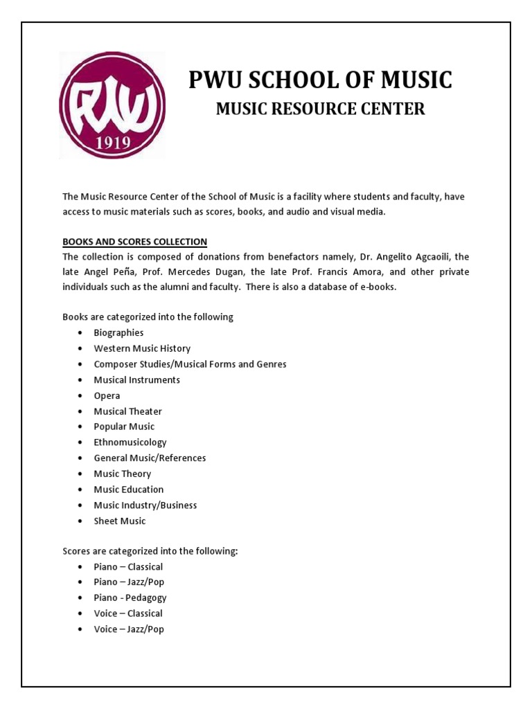 Resource Center | PDF | Art