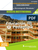 Revista Pedagogica Del Iespp Aib