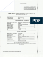 Notificación Del Accidente