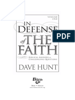 In Defense of The Faith