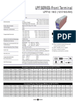 Batería de plomo ácido LPF12-180 de 12V y 180Ah para gabinetes de alimentación