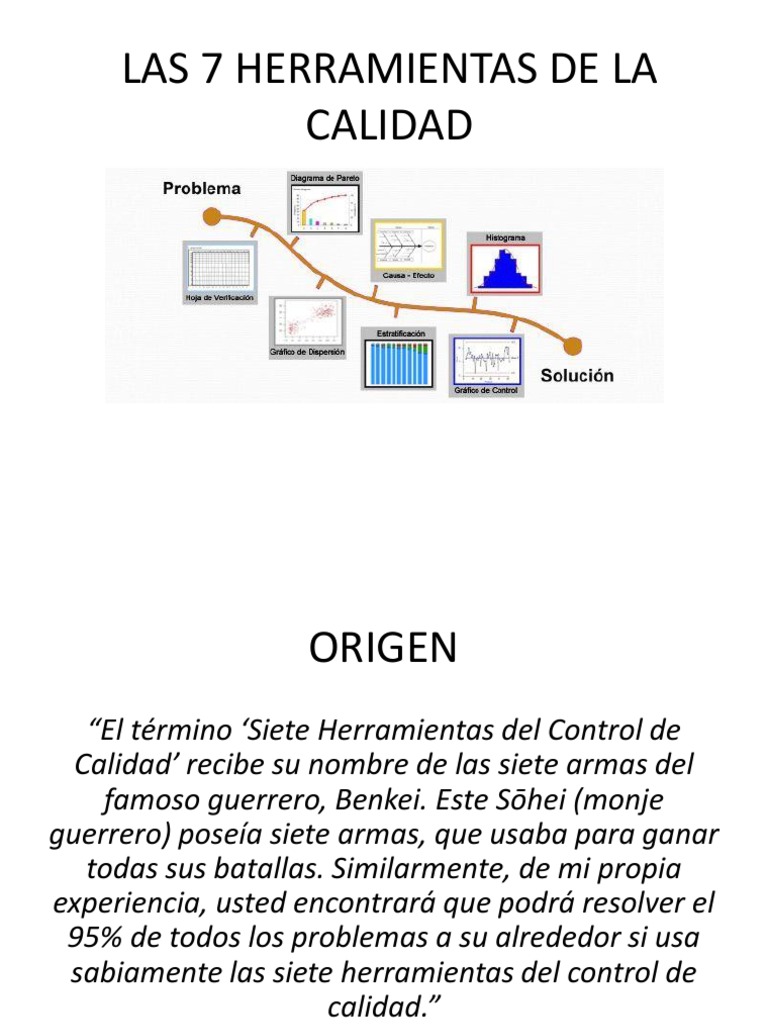 Las 7 Herramientas de La Calidad | PDF | Histograma | Enseñanza de ...