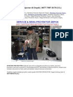 Jasa Perbaikan Projector Di Depok - 0877-7007-8170 (XL)