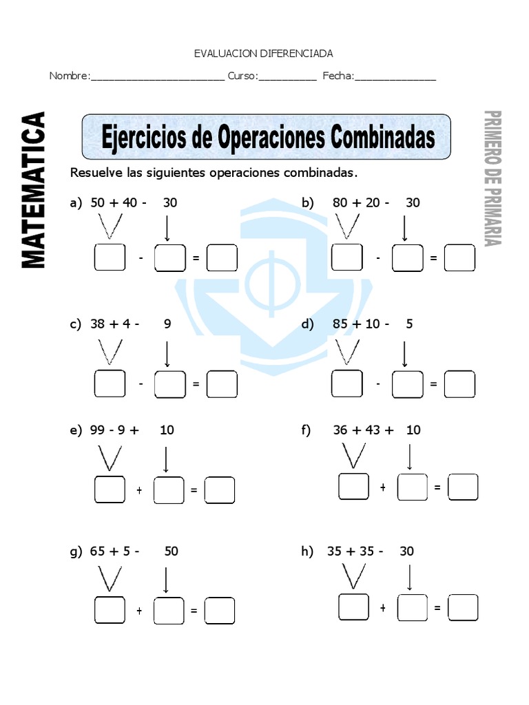 Hojas De Trabajo De Oraciones De Resta Para Primer Grado