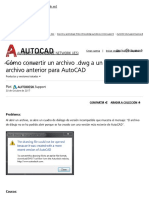 Cómo Convertir Un Archivo de Autocad