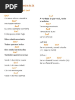 Olhos Coloridos (Cifra)