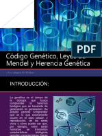 Código Genético, Leyes de Mendel
