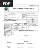 Form Permintaan Tenaga Kerja