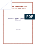 Merchant Ships Registration Manual January 2010
