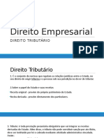 Direito Empresarial - Tributário