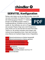 Servitel Konfiguration