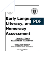 Early Language Assessment Examiner's Handbook