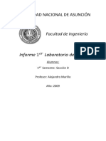 1er. Informe Laboratorio Fisica 1