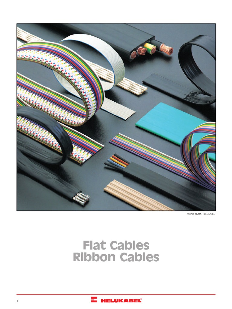 Flat Cables Ribbon Cables: Works Photo: HELUKABEL | PDF | Insulator ...