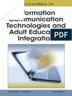 Victor C. X. Wang-Encyclopedia of Information Communication Technologies and Adult Education Integration -Information Science Publishing (2010)