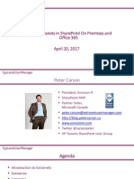 2017-04-20 BV 204 Extranets in SharePoint on Premises and Office 365