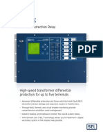 SEL-487E: Transformer Protection Relay
